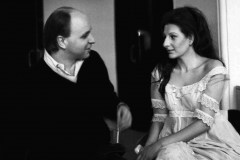 Lucia Aliberti with the French director Nicolas Joel⚘Opera⚘La Traviata⚘Opernhaus Zurich⚘Zurich⚘Rehearsals⚘Photo taken from the TV News⚘TV Portrait⚘:http://www.luciaaliberti.it #luciaaliberti #nicolasjoel #opernhauszurich #zurich #latraviata #opera #rehearsals #tvnews #tvportrait