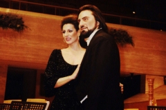 Lucia Aliberti with the tenor Giuseppe Sabbatini⚘Suntory Hall⚘Tokyo⚘Concert⚘On Stage⚘Live TV Recording⚘Photo taken from the TV⚘:http://www.luciaaliberti.it #luciaaliberti #giuseppesabbatini #suntoryhall #tokyo #concert #livetvrecording #onstage