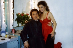 Lucia Aliberti with the Argentine tenor Raul Gimenez⚘Lausanne Opera⚘Lausanne⚘Opera⚘”La Sonnambula”⚘Dressing Room⚘Makeup Session⚘Photo taken from the Video⚘:http://www.luciaaliberti.it #luciaaliberti #raulgimenez #lausanneopera #lausanne #lasonnambula #opera #dressingroom #makeupsession