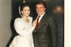 Photo Enzo Conte-Lucia Aliberti with the director Attilio Colonnello-Teatro S.Carlo-Napoli-I Puritani-Opera-Dressing Room-Makeup Session:http://www.luciaaliberti.it #luciaaliberti #attiliocolonnello #sancarlo #napoli #ipuritani #opera #dressingroom  