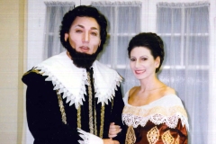 Photo Julian-Lucia Aliberti with the bass Dimitri Kavrakos-Lucia di Lammermoor-Opera-ABAO Bilbao Opera-Bilbao-Dressing Room:http://www.luciaaliberti.it #luciaaliberti #dimitrikavrakos #bilbaoopera #abao #bilbao #luciadilammermoor #opera #dressingroom 