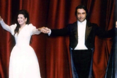 Photo Lelli e Masotti-Lucia Aliberti with the conductor Riccardo Muti-Opera-I Capuleti e I Montecchi-Teatro alla Scala on Tour-Milan:http://www.luciaaliberti.it #luciaaliberti #riccardomuti #teatroallascalaontour #japantour #tokyo #icapuletieimontecchi #opera #onstage #tvnews #tvportrait