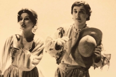 Photo Lelli e Masotti-Lucia Aliberti with the tenor Paolo Barbacini-Opera-Falstaff-Teatro alla Scala-Milan-On Stage:http://www.luciaaliberti.it #luciaaliberti  #paolobarbacini #teatroallascala #milan #falstaff #opera #giorgiostrehler #lorinmaazel #onstage