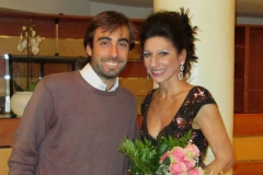 Photo Michele Pinna-Lucia Aliberti with the film director and producer Valerio Ruiz-Concert-Auditorium-Milan-Autograph Session-Escada Fashion:http://www.luciaaliberti.it #luciaaliberti #valerioruiz #auditorium #milan #concert #autographsession #escadafashion