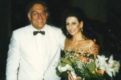 Photo Peter W.Wigand-Lucia Aliberti with the Croatian conductor Nikša Bareza-Dubrovnik Summer Festival-Franciscan Church-Dubrovnik-Concert-Live TV Recording-La Perla Fashion:http://www.luciaaliberti.it #luciaaliberti #niksabareza #dubrovniksummerfestival #franciscanchurch #dubrovnik #concert #livetvrecording #tvportrait #laperlafashion 