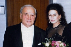 Photo Press Office-Beethovenhalle-Bonn-Lucia Aliberti with the Ukrainian conductor Roman Kofman-Beethovenhalle-Bonn-Concert-On Stage:http://www.luciaaliberti.it #luciaaliberti #romankofman #beethovenhalle #bonn #concert #onstage #tvnews #laperlafashion