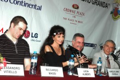 Photo Press Office Lima Opera House-Lucia Aliberti with the tenor Riccardo Massi and Aurelio de Mola-the tenor and Theater Director Ernesto Palacio-Lima Opera House-Festival International A.Granda-Lima-Opera-Norma-Press Conference:http://www.luciaaliberti.it #luciaaliberti #ernestopalacio #riccardomassi #limaoperahouse #festivalalejandrogranda #lima #norma #opera #pressconference #tvportrait