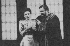 Photo Press Office Teatro La Fenice,Venice-Lucia Aliberti with the baritone Antonio Salvadori-Aroldo-Photo taken from the Newspaper:http://www.luciaaliberti.it #luciaaliberti #antoniosalvadori #teatrolafenice #venice #aroldo #opera #onstage