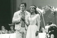 Photo Sinopoli-Lucia Aliberti with the tenor Bruce Ford-La Sonnambula-Co-Prod. of the Teatro Bellini with the Wiesbaden Opera:http://www.luciaaliberti.it #luciaaliberti #bruceford #teatrobellini #lasonnambula #catania #onstage