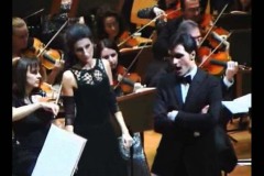 Photo taken from the Video-Lucia Aliberti with the Russian tenor Pavel Kolgatin-Concert-Festival Der Nationen-Kurhaus-Bad Worishofen-TV Portrait-Live DVD Recording:http://www.luciaaliberti.it #luciaaliberti #pavelkolgatin #heikomathiasforster #festivaldernationen #kurhaus #badworishofen #concert #tvnews #tvportrait #livedvdrecording #onstage #kriziafashion