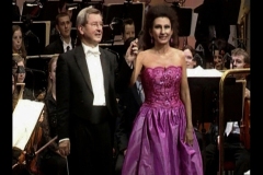 Photo taken from the DVD-Lucia Aliberti with the German conductor Peter Falk-Semperoper Dresden-Concert-Dresden-Sony Music-Live DVD Recording-On Stage-Escada Fashion:http://www.luciaaliberti.it #luciaaliberti #peterfalk #semperoperdresden #dresden #concert #onstage #sonymusic #livedvdrecording #tvportrait #escadafashion