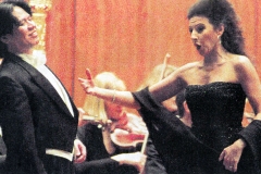Photo taken from the Newspaper-Lucia Aliberti with the Hawaiian tenor Keith Ikaia-Purdy-Concert-On Stage:http://www.luciaaliberti.it #luciaaliberti #keithikaiapurdy #concert #onstage