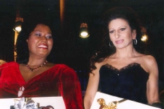 Photo taken from the Newspaper-Lucia Aliberti with the soprano Michele Cridert-Charity Gala Concert-Munich-Photo taken from the Newspaper-Escada Fashion:http://www.luciaaliberti.it #luciaaliberti #Mmchelecridert #charitygalaconcert #munich #escadafashion