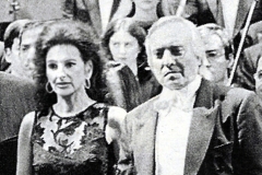 Photo taken from the Newspaper-Lucia Aliberti with the Spanish tenor Giacomo Aragall-Teatro Real-Madrid-Homenaje a Alfredo Kraus-Gala Concert:http://www.luciaaliberti.it #luciaaliberti #giacomoaragall #placidodomingo #teatroreal #madrid #homenajeaalfredokraus #galaconcert #onstage