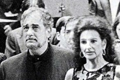 Photo taken from the Newspaper-Lucia Aliberti with the Spanish tenor Placido Domingo -Homenaje a Alfredo Kraus-Teatro Real-Madrid-Gala Concertr:http://www.luciaaliberti.it #luciaaliberti #giacomoaragall #placidodomingo #teatroreal #madrid #homenajeaafredokraus #galaconcert #onstage