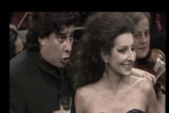 Photo taken from the TV-Lucia Aliberti with the Argentine tenor Marcelo Alvarez-Deutsche Oper Berlin-Berlin-Opera-La Traviata-Duet-Live TV Recording-On Stage:http://www.luciaaliberti.it #luciaaliberti #marceloalvarez #deutscheoperberlin #berlin #latraviata #opera #concert #duet #onstage #livetvrecording
