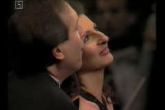 Photo taken from the TV-Lucia Aliberti with the American tenor Neil Schicoff-Deutsche Oper Berlin-Berlin-Gala Concert-Boheme-Opera-Krizia Fashion:http://www.luciaaliberti.it #luciaaliberti #neilschicoff #deutscheoperberlin #berlin #galaconcert #boheme #opera #tvrecording #kriziafashion