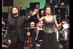 Photo taken from the Video-Lucia Aliberti with the Maltese conductor Brian Schembri-Special Gala Concert-Teatro Manoel-Malta-On Stage-Escada Fashion:http://www.luciaaliberti.it #luciaaliberti #brianschembri #teatromanoel #malta #concert #tvnews #tvportrait #onstage #video #escadafashion