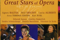 Lucia Aliberti⚘Agnes Baltsa⚘Neil Shicoff⚘Anna Tomowa-Sintow⚘Kurt Rydl⚘"Great Stars of Opera"⚘EuroArts Music⚘DVD⚘International Gmbh⚘:http://www.luciaaliberti.it #luciaaliberti #agnesbaltsa #neilshicoff #anna tomowasintow #kurtrydl #greatstarsofopera #euroartsmusic