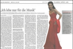 Lucia Aliberti⚘Berliner Morgenpost⚘"Ich lebe nur fur die Musik"⚘Interview⚘Berlin⚘:http://www.luciaaliberti.it #luciaaliberti #berlinermorgenpost #interview #berlin
