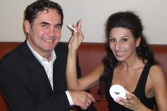 Photo Marco Mannozzi-Lucia Aliberti with the Makeup Artist and Manager Marco Manozzi-Marco Mannozzi Make-up Lounge-Nikolai Center-Berlin-Autograph Session-Photo Shooting-La Perla Fashion:http://www.luciaaliberti.it #luciaaliberti #marcomannozzimakeuplounge #nikolaicenter #berlin #autographsession #photoshooting