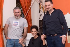 Photo Studio Ragusa-Lucia Aliberti with her Video Makers Elio Ragusa and Luca Turrisi-Studio-Recording:http://www.luciaaliberti.it #luciaaliberti #elioragusa #lucaturrisi #videomakers #studio #recording