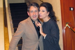 Lucia Aliberti with the tenor Placido Domingo junior⚘Savini Restaurant⚘Milan⚘:http://www.luciaaliberti.it #luciaaliberti #placidodomingojunior #savinirestaurant #milan
